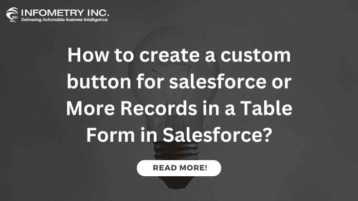 How to create a custom button for salesforce or More Records in a Table Form in Salesforce?