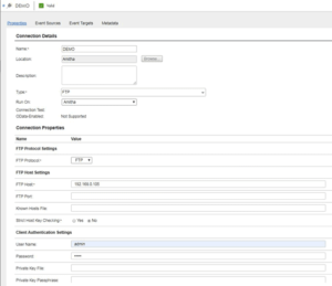 ICRT File Monitor Connection