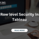 Row level Security In Tableau
